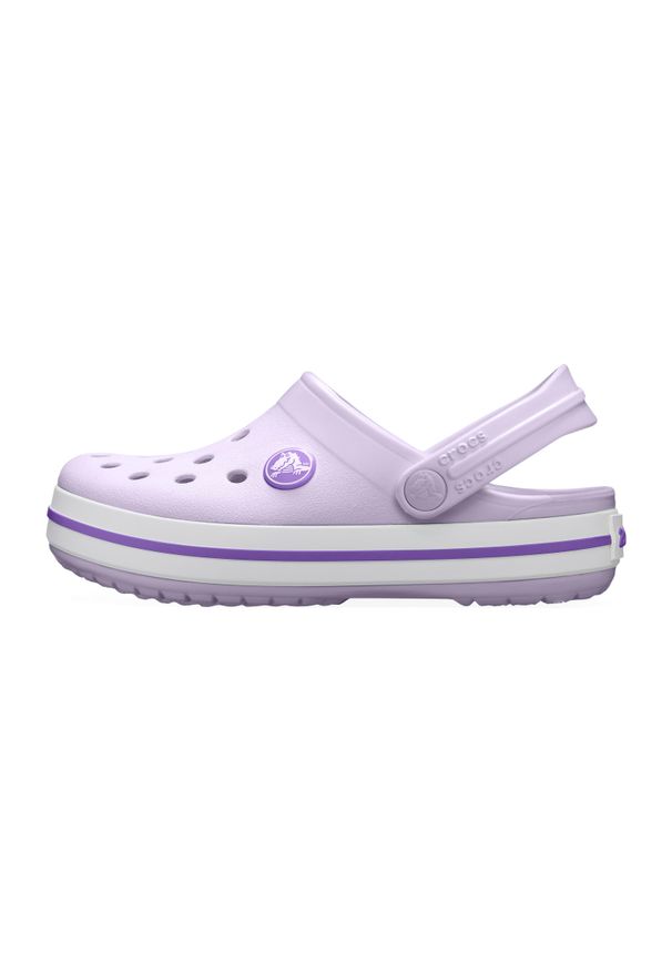 Japonki dla dzieci Crocs Crocband Kids. Kolor: fioletowy. Materiał: materiał, syntetyk. Styl: sportowy