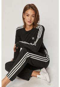adidas Originals - Spodnie GN2819 GN2819-BLACK. Kolor: czarny. Materiał: materiał, dzianina #5