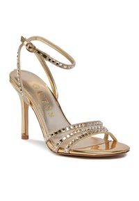 Guess Sandały Divinit2 FLPDI2 FAP03 Złoty. Kolor: złoty. Materiał: skóra #6