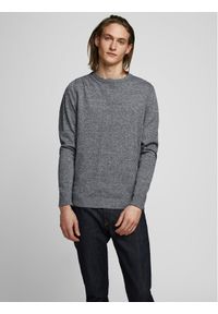 Jack & Jones - Jack&Jones Sweter Basic 12137190 Szary Regular Fit. Kolor: szary. Materiał: bawełna