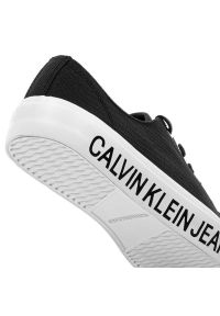 Trampki damskie Calvin Klein Jeans Destinee (B4R0807X-BLACK). Kolor: czarny. Materiał: jeans. Sezon: lato #2
