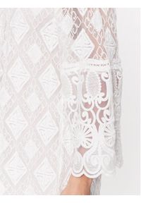 Iconique Sukienka codzienna IC23 008 Biały Regular Fit. Okazja: na co dzień. Kolor: biały. Materiał: bawełna. Typ sukienki: proste. Styl: casual #8
