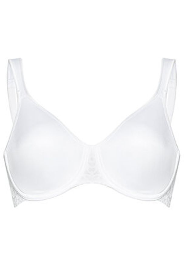 Triumph Biustonosz z fiszbiną Comfort Minimizer 10166827 Biały. Kolor: biały. Materiał: syntetyk