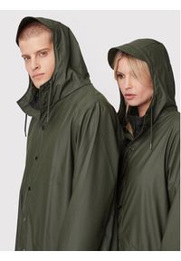 Rains Kurtka przeciwdeszczowa Unisex 12020 Zielony Regular Fit. Kolor: zielony. Materiał: syntetyk
