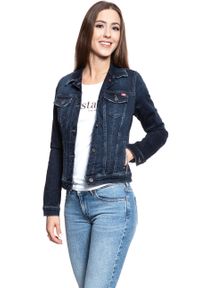 Mustang - DAMSKA KURTKA JEANSOWA MUSTANG Classic Dnm Jacket 1008642 5000 682. Materiał: jeans