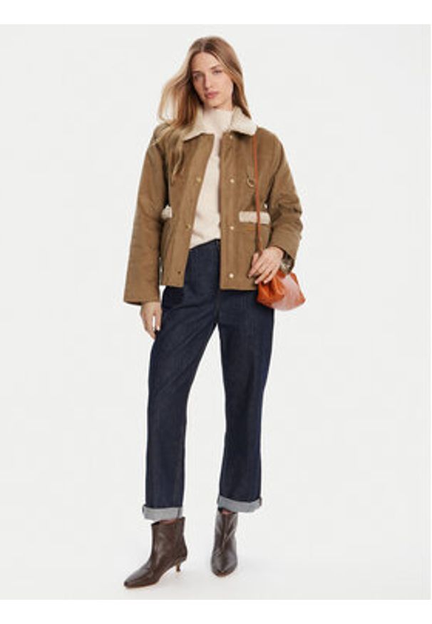 Barbour Kurtka przejściowa LCA0366BE52 Beżowy Regular Fit. Kolor: beżowy. Materiał: bawełna