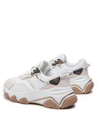 Guess Sneakersy Micola FL7MIC FAL12 Biały. Kolor: biały. Materiał: materiał