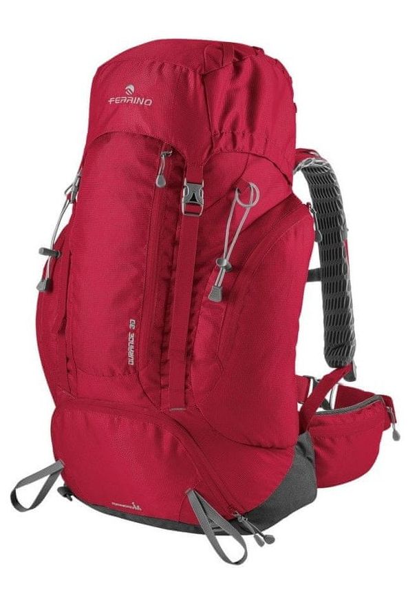 Ferrino plecak turystyczny Durance, 30 l czerwony. Kolor: czerwony. Materiał: poliester, tkanina