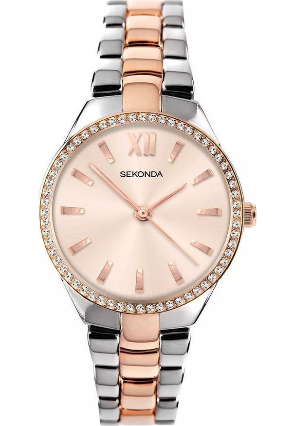 Zegarek Sekonda Zegarek damski Sekonda SEK.2956 srebrny. Kolor: srebrny