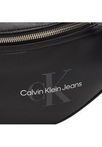 Calvin Klein Jeans Saszetka Monogram Soft Waistbag38 K50K512029 Czarny. Kolor: czarny. Materiał: skóra #5
