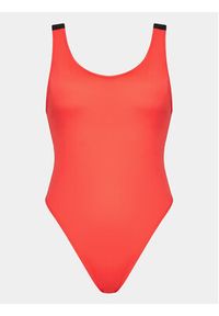 Calvin Klein Swimwear Strój kąpielowy KW0KW01995 Czerwony. Kolor: czerwony. Materiał: syntetyk #2