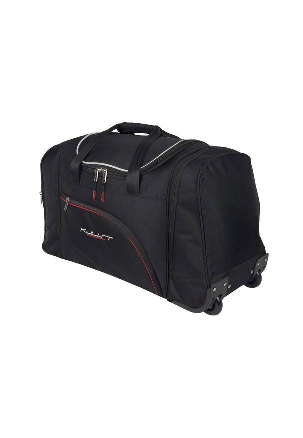 Torba podróżna na kółkach KJUST AW39LT (128L). Kolor: czarny. Styl: sportowy