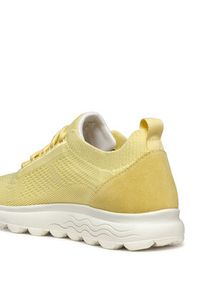 Geox Sneakersy D Spherica D15NUA 06K22 C2004 Żółty. Kolor: żółty. Materiał: materiał #6