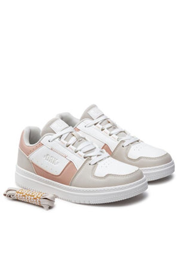 Dorko Sneakersy Dalma DS24F41W Beżowy. Kolor: beżowy. Materiał: skóra