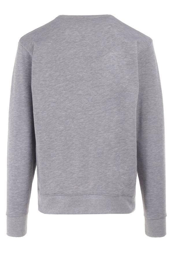 Born2be - Szara Bluza Hypnol. Typ kołnierza: bez kaptura. Kolor: szary. Materiał: polar, jeans, dzianina. Styl: klasyczny
