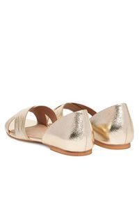 Clara Barson Baleriny WS24038-03 Złoty. Kolor: złoty. Materiał: skóra #5