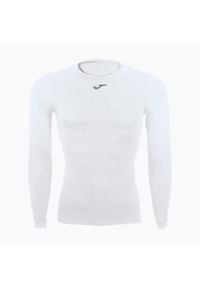 Joma Classic White Sports Shirt S-M: Oddychająca i szybko suszająca. Kolor: biały. Długość rękawa: długi rękaw. Długość: długie