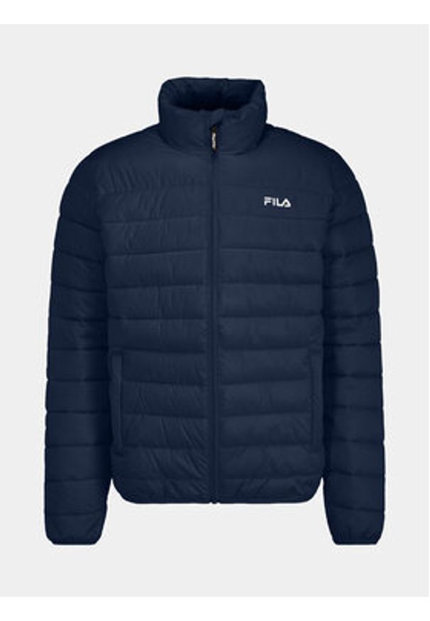 Fila Kurtka przejściowa FAM0456 Granatowy Regular Fit. Kolor: niebieski. Materiał: syntetyk
