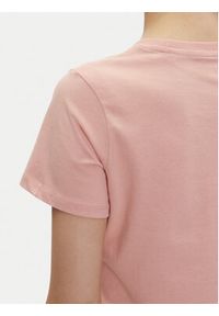 Pepe Jeans T-Shirt Rosalind PL506034 Różowy Regular Fit. Kolor: różowy. Materiał: bawełna #3