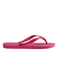 Japonki Havaianas Top. Okazja: na plażę. Kolor: różowy. Styl: sportowy