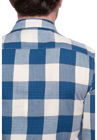 Wrangler - KOSZULA MĘSKA WRANGLER LS 1PKT BUTTON DOWN CERULEAN BLUE W5A34SXVT 112130013. Typ kołnierza: button down #5