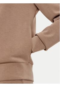 Guess Bluza V4YQ06 KCAY2 Brązowy Regular Fit. Kolor: brązowy. Materiał: syntetyk