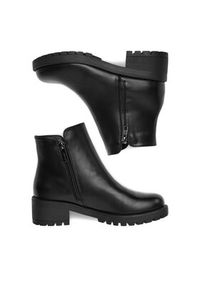 Jenny - JENNY Botki CEO-JILL HY12618-3 Czarny. Kolor: czarny. Materiał: syntetyk, materiał #7