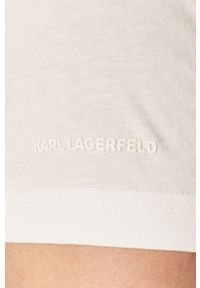 Karl Lagerfeld t-shirt (2-pack) 500298.765000 kolor biały. Okazja: na co dzień. Kolor: biały. Materiał: dzianina. Styl: casual #2