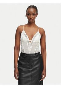 Patrizia Pepe Body 2I0143/A602-W146 Biały. Kolor: biały. Materiał: syntetyk #1