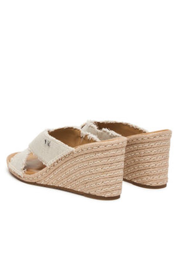 MICHAEL Michael Kors Espadryle Kenzie 40S6KZMS5D Beżowy. Kolor: beżowy. Materiał: materiał