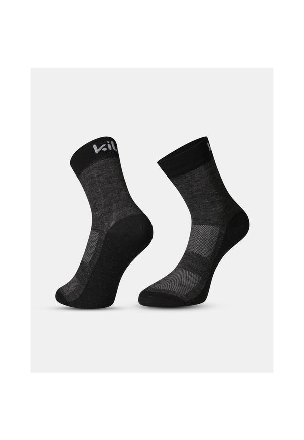 Skarpety turystyczne Kilpi LIRIN-U. Kolor: czarny. Materiał: wełna. Sport: turystyka piesza
