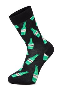 Happy-Socks - Happy Socks Skarpety Mężczyźni czarny|zielony wzorzysty, 36-40. Kolor: czarny, zielony, wielokolorowy. Materiał: dzianina #1