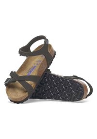 Buty do chodzenia damskie Birkenstock Kumba Sfb Blk Calz S. Kolor: czarny. Materiał: skóra