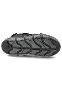 Czarne Sandały Wrangler Sportowe Obuwie Męskie. Okazja: na co dzień. Zapięcie: pasek. Kolor: czarny. Materiał: materiał. Wzór: paski. Sezon: lato. Styl: sportowy #5