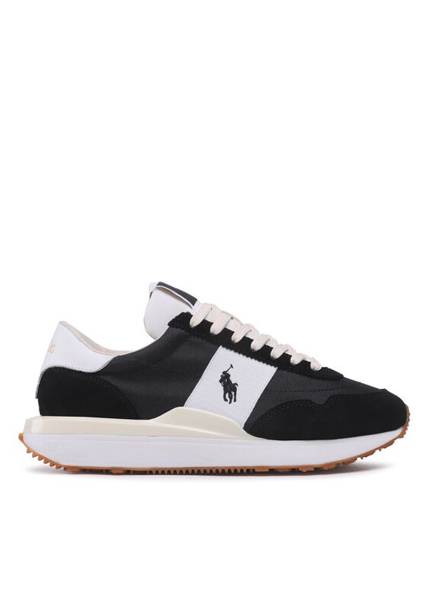 Polo Ralph Lauren Sneakersy Train 89 809878008001 Czarny. Kolor: czarny. Materiał: materiał