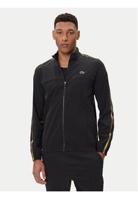 Lacoste Dres WH4752 Czarny Regular Fit. Kolor: czarny. Materiał: syntetyk #9