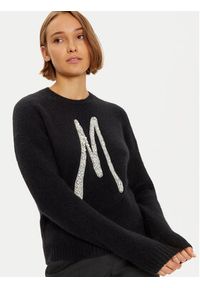 Marciano Guess Sweter 4BGR15 5786Z Czarny Regular Fit. Kolor: czarny. Materiał: wełna, syntetyk #4