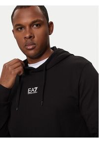EA7 Emporio Armani Dres 8NPV64 PJVRZ 1200 Czarny Regular Fit. Kolor: czarny. Materiał: bawełna #4