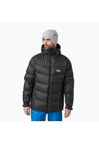 Kurtka puchowa męska Helly Hansen Verglas Icefall Down. Kolor: czarny. Materiał: puch. Sport: turystyka piesza #1