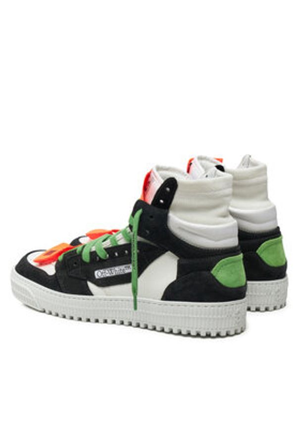 OFF-WHITE - Off-White Sneakersy OMIA065S22LEA0040155 Kolorowy. Materiał: zamsz, skóra. Wzór: kolorowy