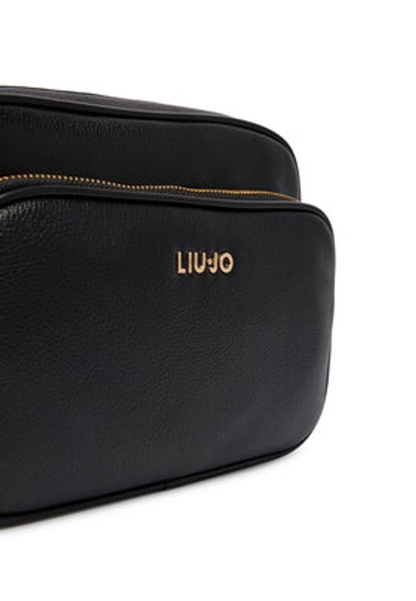 Liu Jo Torebka AA6176 E1012 Czarny. Kolor: czarny. Materiał: skórzane