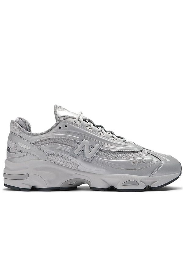 Buty New Balance M1000TE - szare. Kolor: szary. Materiał: materiał. Szerokość cholewki: normalna