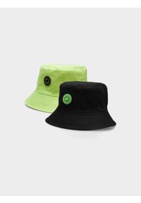 4f - Dwustronny kapelusz bucket hat chłopięcy. Kolor: wielokolorowy. Materiał: bawełna #1