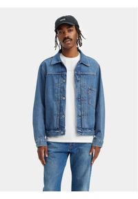 Levi's® Kurtka jeansowa A3174-0004 Niebieski Loose Fit. Kolor: niebieski. Materiał: bawełna