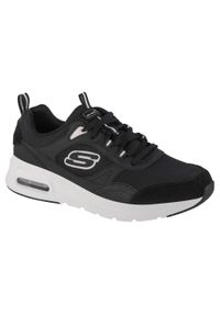 skechers - Buty do chodzenia męskie Skechers Skechair Court. Zapięcie: sznurówki. Kolor: biały, czarny, wielokolorowy. Materiał: tkanina, materiał. Szerokość cholewki: normalna. Sport: turystyka piesza #1