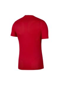 Nike - Koszulka Dziecięca Park VII DriFIT. Kolor: czerwony. Sport: joga i pilates