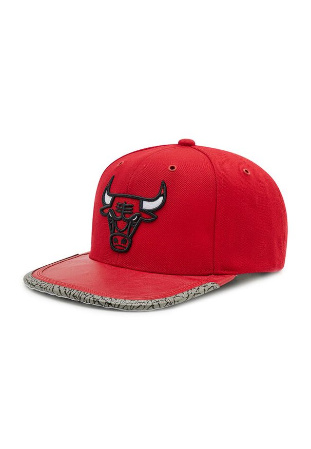 Czapka z daszkiem Mitchell & Ness. Kolor: czerwony