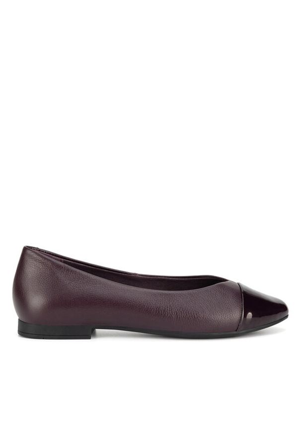 Lasocki Baleriny EST-RUMBA-07 Fioletowy. Kolor: fioletowy. Materiał: skóra
