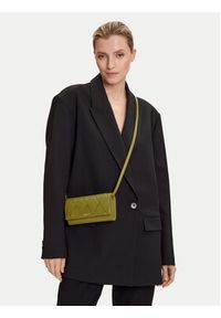Calvin Klein Torebka Ck Woven Convertible Wallet Bag K60K612970 Zielony. Kolor: zielony. Materiał: skórzane #5