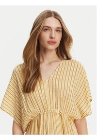 Roxy Sukienka letnia ERJWD03864 Żółty Regular Fit. Kolor: żółty. Materiał: wiskoza. Sezon: lato